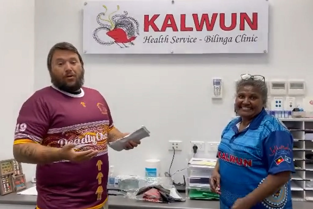Supporting the non-profit, non-government funded Kalwun Clinic with a $10,000 donation.