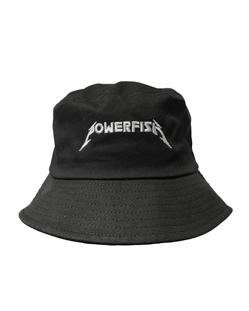 Powerfish Bucket Hat - Black