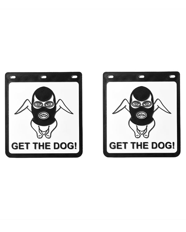 GET THE DOG! Mud Flaps