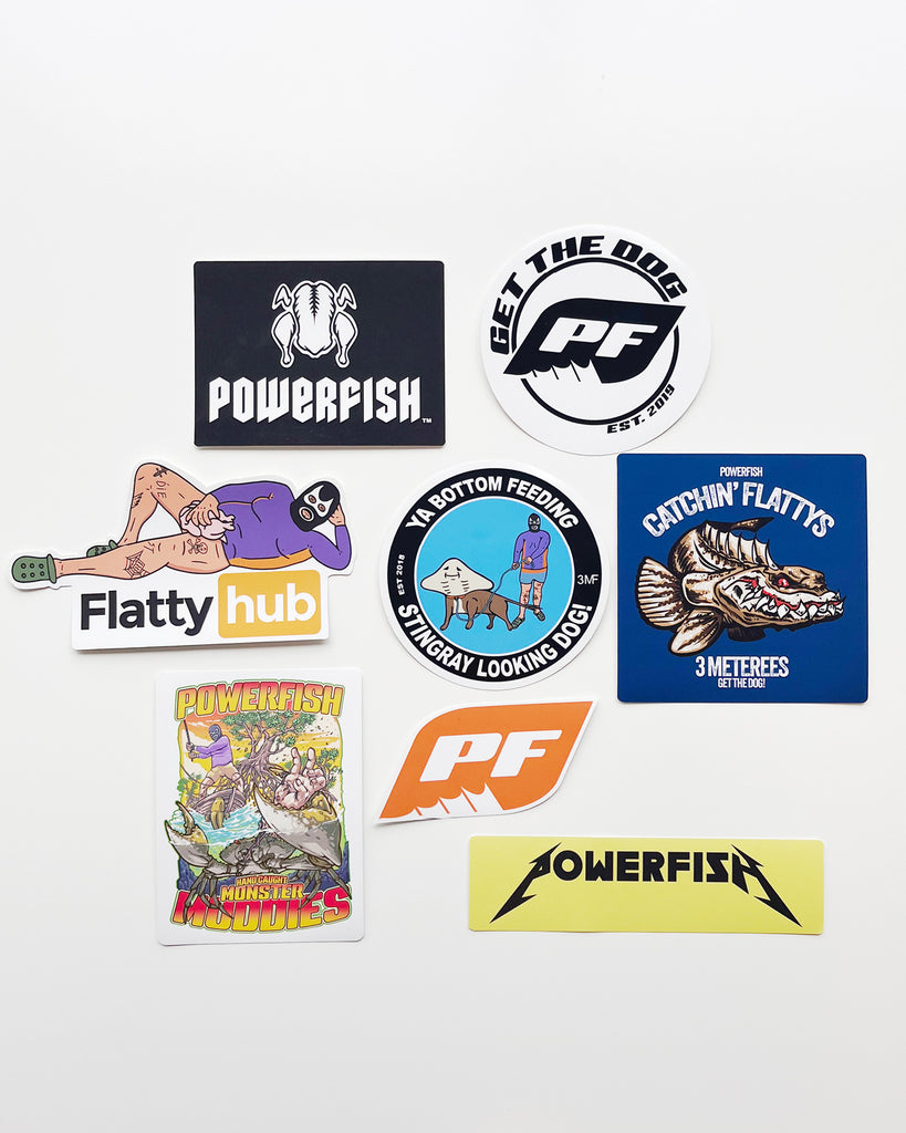 Powerfish Sticker Pack 2