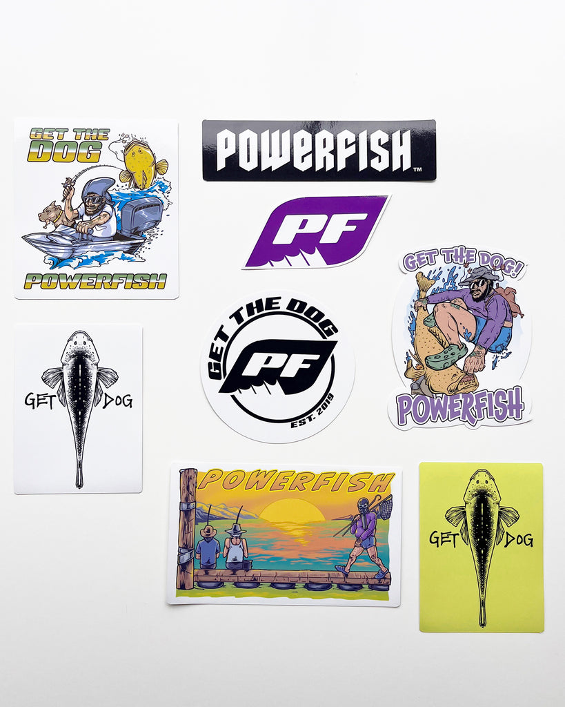 Powerfish Sticker Pack