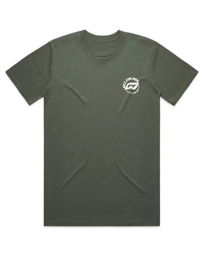 Powerfish Heritage Logo T-Shirt - Cypress